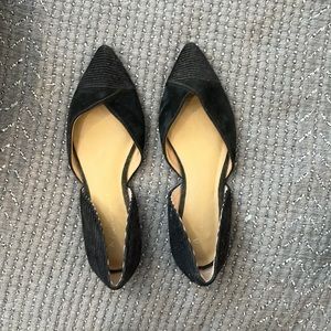 Anthropologie black flats 36 euro